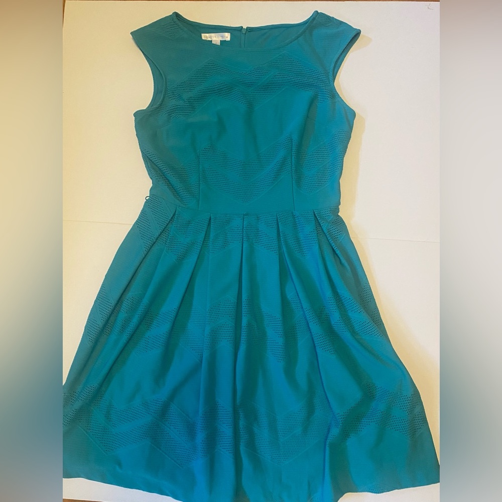 London times teal dress size 6